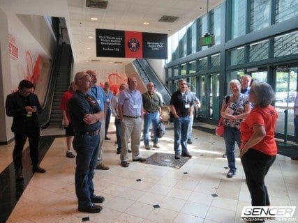 American Society of Appraisers 2017 tour of Houston Astros Minute Maid Park