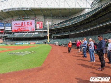 American Society of Appraisers 2017 tour of Houston Astros Minute Maid Park