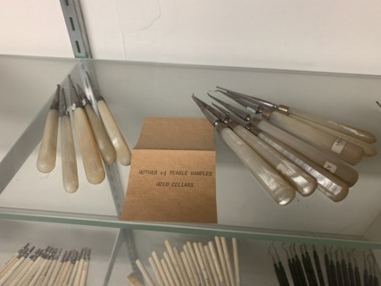 Antique dental instruments