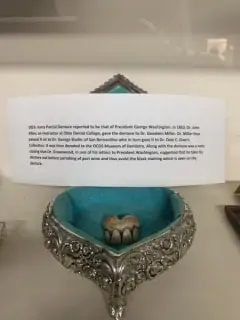 President George  Washington dentures