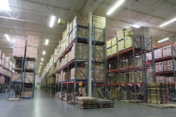 Warehouse and distribution equipment appraisal
